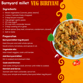 BarnYard Millet (Kuthirai Vaali) (2LB)