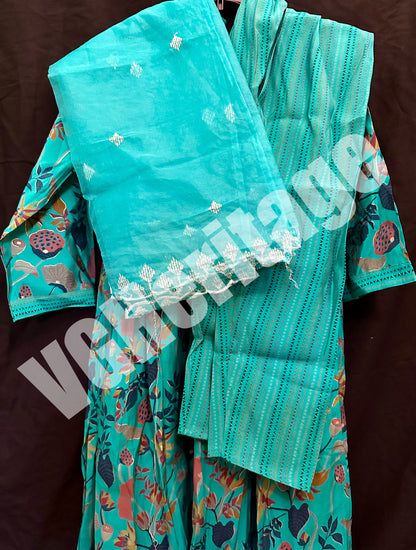 Alia Cut Churidhar Set