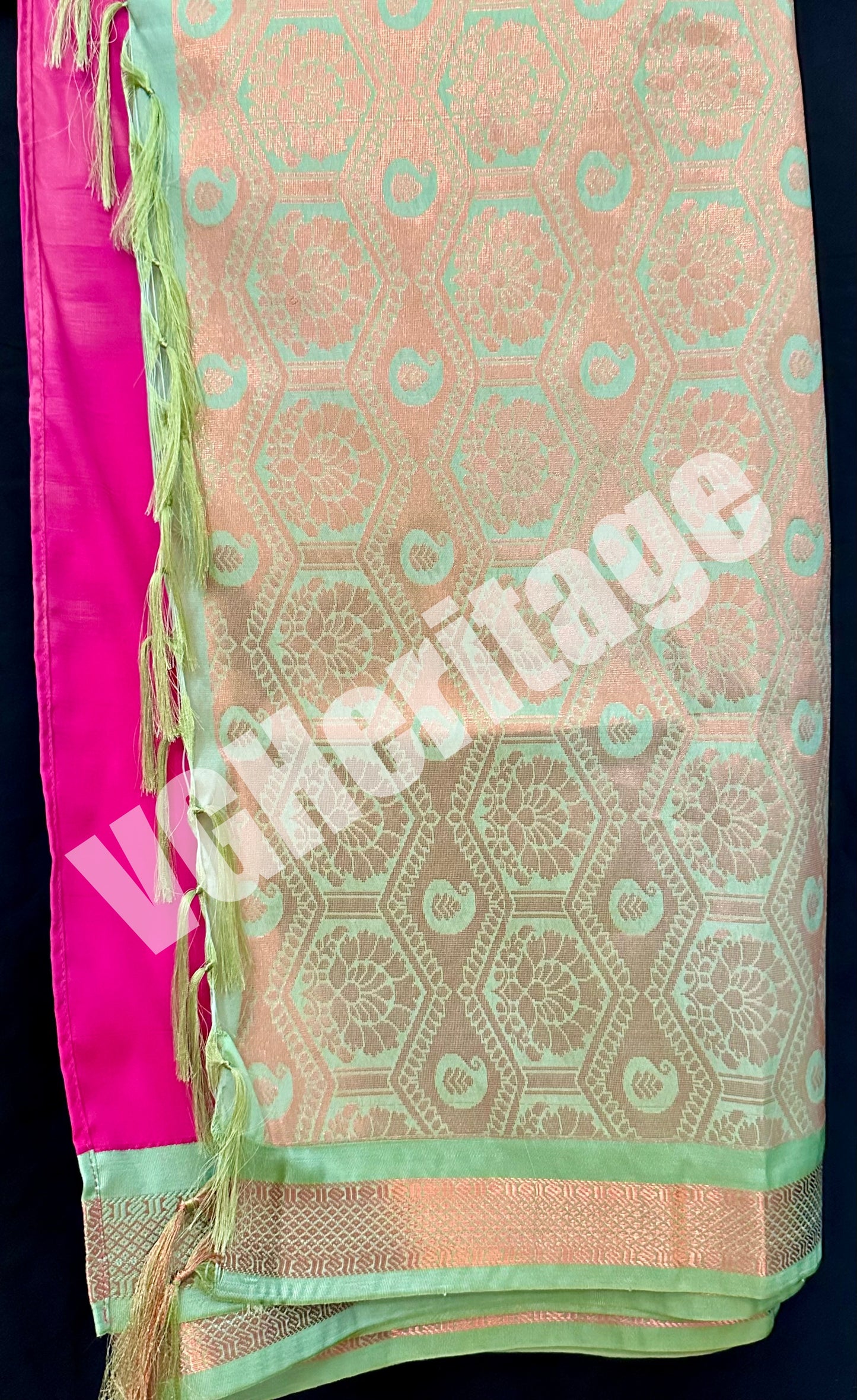 Aarani Soft Silk with Stitched Blouse