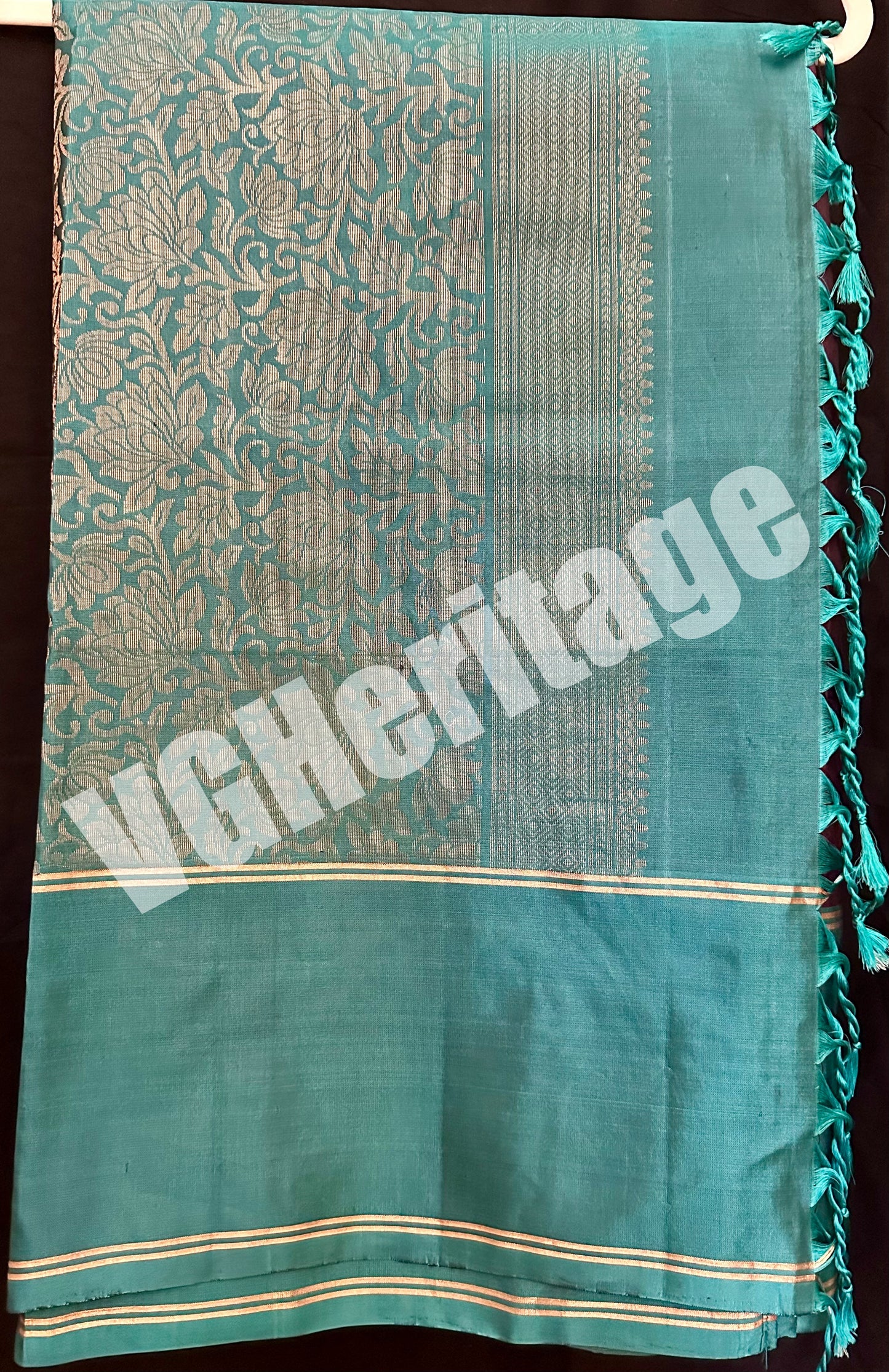 Pure Silk Saree with Stitched Blouse