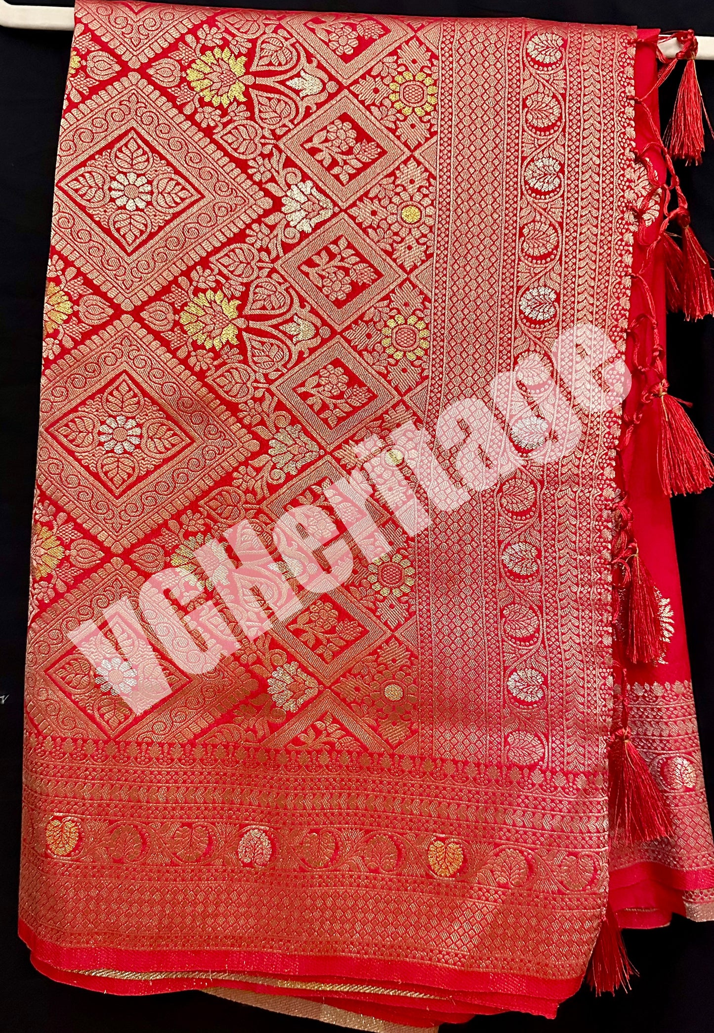 Art Silk Saree with Stitched Blouse